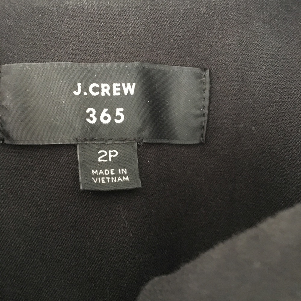J Crew Cropped Collarless Jacket - Picture 3 of 5